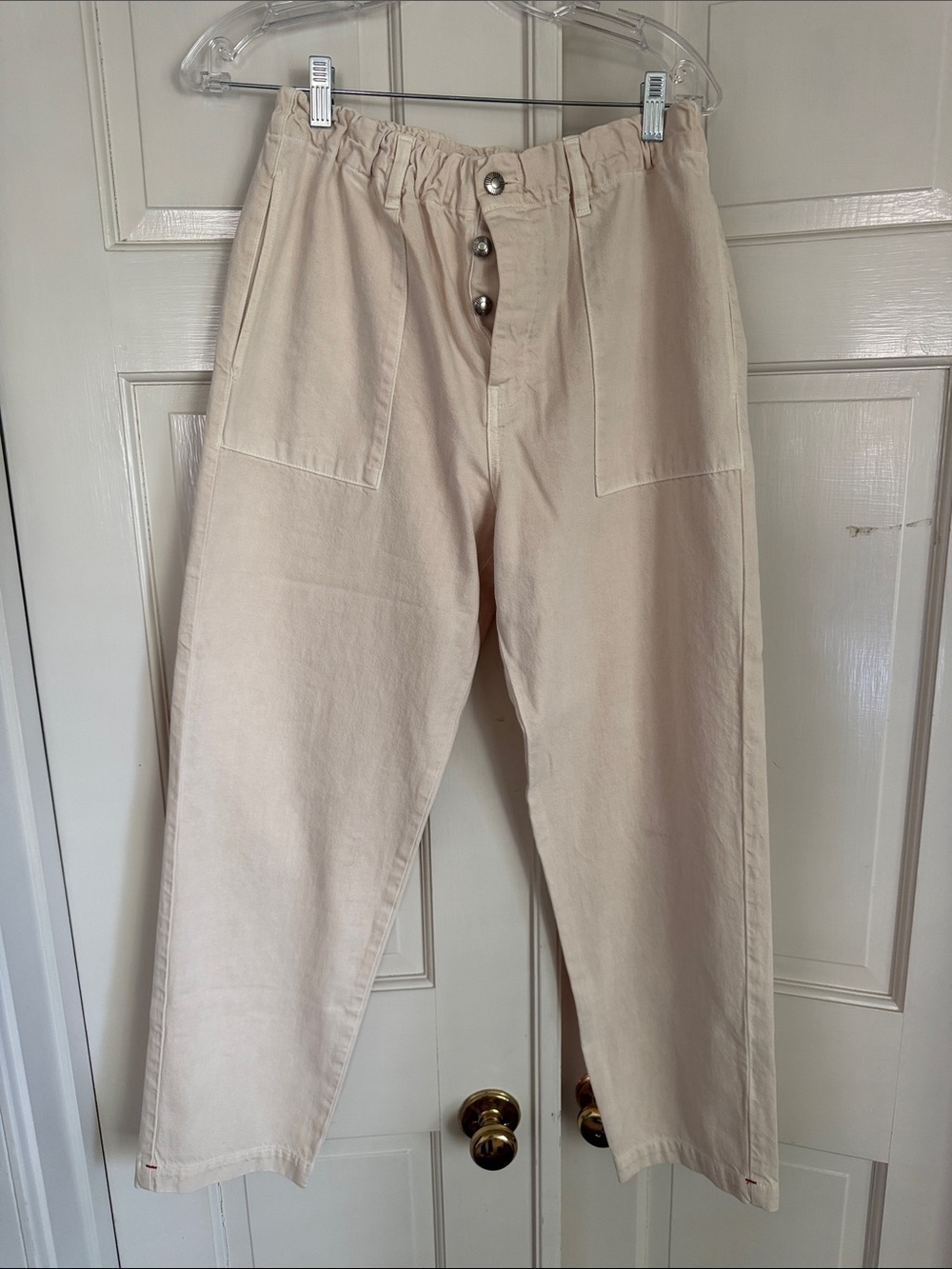XiRENA Mercer Pant Jeans in Oyster Pigment